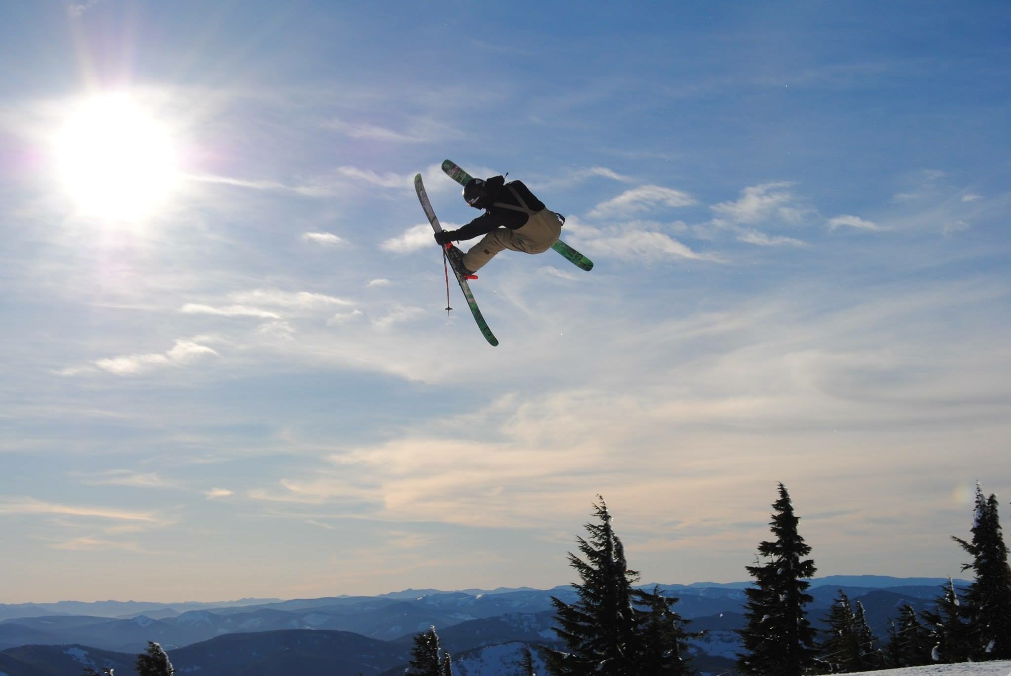 Our son competing in Freeski competitions at Nationals