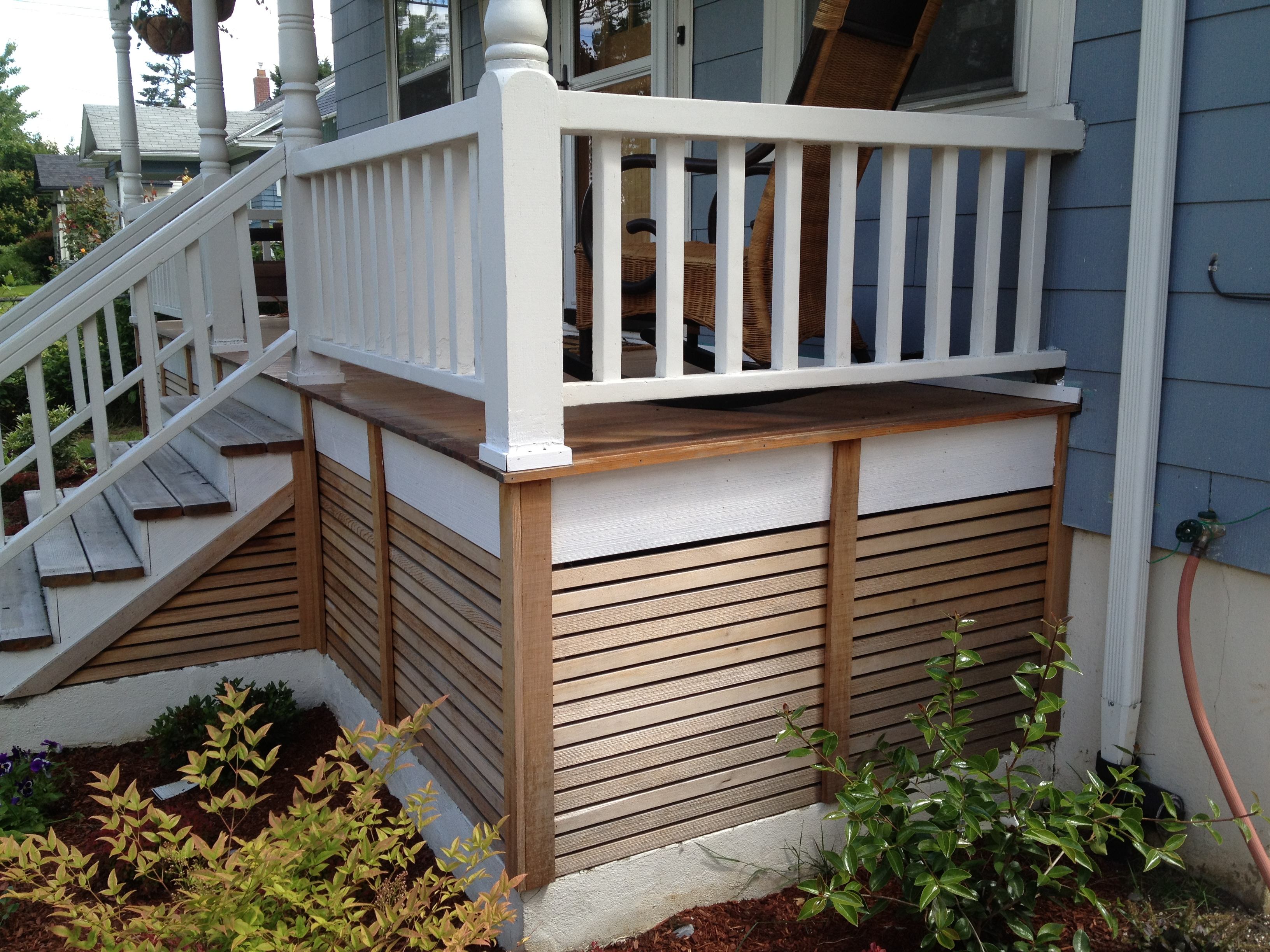 Custom porch enclosure